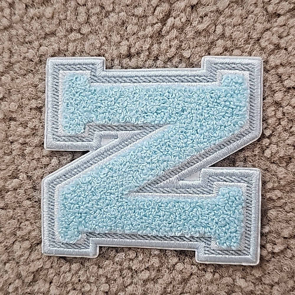 Stoney Clover Lane Large "N" Varsity Patch - Cotton Candy Color